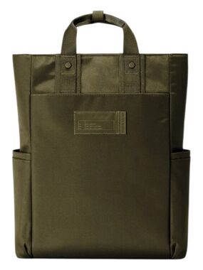 Dagne Dover Petra Convertible Tote Backpack Dark Moss Green Laptop TravelBag